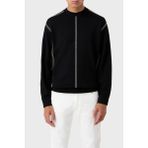Emporio Armani Erkek Regular Fit Pamuklu Bisiklet Yaka Uzun Kollu Siyah Kazak 6R1MX3 1MOZZ-0999 - 3XL
