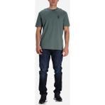 Emporio Armani Erkek Regular Fit Pamuklu Yuvarlak Yaka EA Logolu Kısa Kollu Yeşil T-Shirt -U9083 EM001068 AF12926