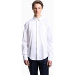 Emporio Armani Erkek Regular Fit Uzun Kollu Düğme Kapamalı Pamuklu Beyaz Gömlek EM000196 TE10156-U0002 - 39