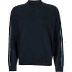 Emporio Armani Erkek Regular Fit Yuvarlak Yakalı Kartal Logolu Uzun Kollu Gri Kazak EM002423 AF14199-F8085 - 2XL