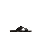 Emporio Armani Erkek sandaleti, siyah, Siyah, 42 EU