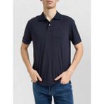 Emporio Armani Erkek Slim Fit Kartal Logo Işlemeli Kısa Kollu Lacivert Polo Yaka T-Shirt EM004526 AF13721-UB118 - 2XL