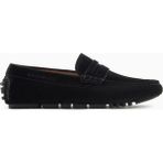 Emporio Armani Erkek Süet Deri Bağcıksız Günlük Kullanım Siyah Ayakkabı EM003731 AF19687-UC001