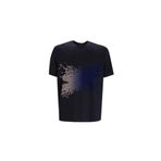Emporio Armani Erkek T-Shirt, Normal Kalıp, Pamuklu Esnek Kumaş, Logo Detaylı, Kısa Kollu, Lacivert, XL