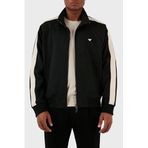Emporio Armani Erkek Yünlü Regular Fit Dik Yaka Sweatshirt, Siyah, L Beden