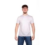 Emporio Armani Erkekler Düzenli Fit Pamuk Kabartma Balta Logo Tee, Kırık beyaz, XXL