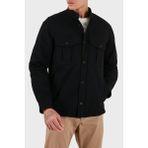 Emporio Armani Göğüs Cep Detaylı Comfort Fit Dik Yaka Düğmeli Ceket Erkek Ceket EM003695 AF18502 UC001 - Siyah - XL