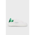 Emporio Armani Hakiki Deri Sneaker Ayakkabı Bayan Ayakkabı X3X187 XN850 S820 - Beyaz