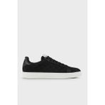 Emporio Armani Jakarlı Logo Baskılı Sneaker Ayakkabı Erkek Ayakkabı EM003843 AF20003 MC012 - Siyah
