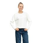 Emporıo Armanı Kadın Bisiklet Yaka Sweatshirt,Beyaz L