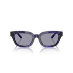 Emporio Armani Kadın Ea4233u Evrensel Fit Kare Güneş Gözlüğü, Havana Menekşe/Mavi, 53 mm