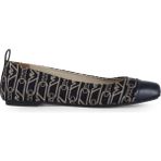 Emporio Armani Kadın Yuvarlak Deri Burunlu Kartal Logo Desenli Siyah Sneaker X3D302 XR381-E616
