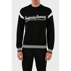 Emporio Armani Logolu Bisiklet Yaka Regular Fit Yünlü Triko Kazak Erkek KAZAK 6R1MXA 1MFUZ 0999