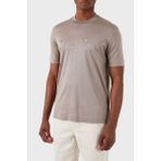 Emporio Armani Logolu Bisiklet Yaka Relaxed Erkek T Shirt 3D1Ta2 1Juvz 06H3 - Kahve - 2XL