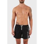 Emporio Armani Logolu Deniz Şortu Regular Fit Belden Bağlamalı Mayo Short Erkek Mayo Short S 211740 2R424 92420 - 50 - Siyah