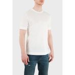 Emporio Armani Logolu Regular Fit Bisiklet Yaka T Shirt Erkek T Shirt EM005243 AF13747 U0003 - Beyaz - XL
