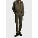 Emporio Armani Logolu Regular Fit Çıtçıt Düğmeli Klasik Yaka Mont Erkek Mont EM004691 AF21368 U6200 - Haki - 52