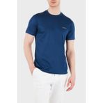 Emporio Armani Pamuk Karışımlı Regular Fit Bisiklet Yaka T Shirt Erkek T Shirt 8N1TD8 1juvzu B079 - Mavi - 2XL