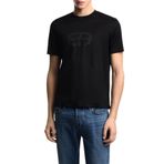 Emporio Armani Pamuk Karışımlı Regular Fit Bisiklet Yaka T Shirt Erkek T SHİRT EM004581 AF10017 UC001