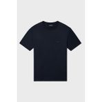 Emporio Armani Pamuk Karışımlı Regular Fit Bisiklet Yaka T Shirt Erkek T Shirt EM004585 AF10017 UB118 - Lacivert - 3XL