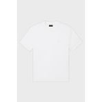 Emporio Armani Pamuk Karışımlı Regular Fit Bisiklet Yaka T Shirt Erkek T Shirt EM005491 AF24839 U0003 - Beyaz - 3XL