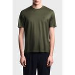 Emporio Armani Pamuk Karışımlı Regular Fit Bisiklet Yaka T Shirt Erkek T Shirt EM005491 AF24839 U8121 - Haki