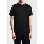 Emporio Armani Pamuk Karışımlı Regular Fit Logolu Bisiklet Yaka T Shirt Erkek T Shirt EM004585 AF10017 UC001 - Siyah
