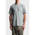 Emporio Armani Pamuk ve Ipek Karışımlı Regular Fit Bisiklet Yaka T Shirt Erkek T Shirt EM004644 AF23458 F8254 - Gri - XL