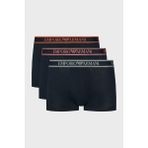 Emporio Armani Pamuklu Logolu 3 Pack Boxer Erkek Boxer EM000259 AF20669 MB139 - Lacivert - XL