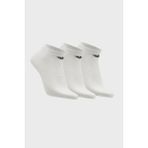 Emporio Armani Pamuklu Logolu 3 Pack Çorap Erkek Çorap EM000550 AF14446 M0066 - L - XL - Beyaz