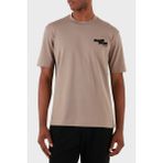 Emporio Armani Pamuklu Logolu Regular Fit Bisiklet Yaka T Shirt Erkek T Shirt 6D1TD7 1jocz 0150 - 2XL - Bej