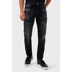 Emporio Armani Pamuklu Logolu Slim Fit Normal Bel Jeans Erkek Kot Pantolon 6D1J75 1D46Z 0006 - Siyah - 31