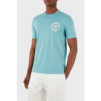 Emporio Armani Pamuklu Regular Fit Bisiklet Yaka T Shirt Erkek T Shirt 3D1Tg8 1Jocz 0752 - Su Yeşili - XL