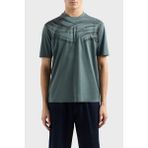 Emporio Armani Pamuklu Regular Fit Bisiklet Yaka T Shirt Erkek T Shirt EM001023 AF13747 M9056 - Mint