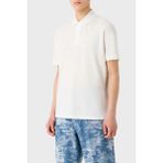 Emporio Armani Pamuklu Regular Fit Düğmeli Polo Yaka T Shirt Erkek Polo Yaka T Shirt 3D1FF2 1jtkz 0101 - 3XL - Beyaz