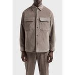 Emporio Armani Pamuklu Regular Fit Kadife Ceket Erkek Ceket 6D1CN0 1nucz 0144 - Vizon - 50