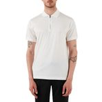 Emporio Armani Pamuklu Regular Fit Yarım Fermuarlı Polo Yaka T Shirt Erkek Polo Yaka T Shirt EM001082 AF10017 U0003