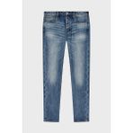 Emporio Armani Pamuklu Slim Fit Düşük Bel Düz Paça Jeans Erkek Kot Pantolon EM000668 AF22251 MB002 - Mavi - 33