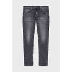 Emporio Armani Pamuklu Slim Fit Düşük Bel Jeans Erkek Kot Pantolon EM000121 AF17860 M8001 - Antrasit - 32