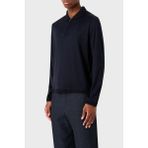 Emporio Armani Regular Fit Fermuarlı Polo Yaka T Shirt Erkek Polo Yaka T Shirt 6R1F85 1juvz 0920 - Lacivert