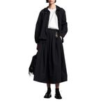 Emporio Armani Regular Fit Kapüşonlu Çıtçıt Düğme ve Fermuarlı Mont Bayan MONT EW003911 AF22803 UC001