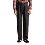Emporio Armani Relaxed Fit Normal Bel Düz Paça Pileli Yün Pantolon Erkek PANTOLON EM003287 AF17835 U8112