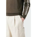 Emporio Armani Saf Yünlü Regular Fit Bisiklet Yaka Kazak Erkek Kazak 6R1MXG 1mngz F420 - Haki