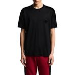 Emporio Armani Şönil Şerit Detaylı Regular Fit Bisiklet Yaka T Shirt Erkek T SHİRT EM005342 AF10017 UC001