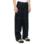 Emporio Armani Streç Pamuklu Dikiş Detaylı Relaxed Fit Kargo Pantolon Erkek PANTOLON EM003159 AF17809 MB001