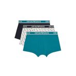 Emporio Armani Streç Pamuklu Logo Baskılı 3 Pack Boxer Erkek BOXER EM000370 AF10779 MB092