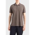 Emporio Armani Streç Pamuklu Regular Fit Fermuarlı Polo Yaka T Shirt Erkek POLO YAKA T SHİRT EM001146 AF13742 U6200