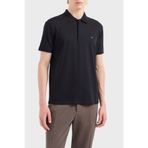Emporio Armani Streç Pamuklu Regular Fit Fermuarlı Polo Yaka T Shirt Erkek POLO YAKA T SHİRT EM001146 AF13742 UB118