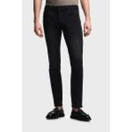 Emporio Armani Streç Pamuklu Slim Fit Normal Bel Düz Paça Jeans Erkek Kot Pantolon EM000121 AF15954 M8001 - Siyah - 33