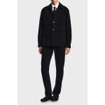 Emporio Armani Tamamı Logolu Pamuklu Regular Fit Klasik Yaka Mont Erkek Mont EM004958 AF24360 MC002 - Siyah - 48